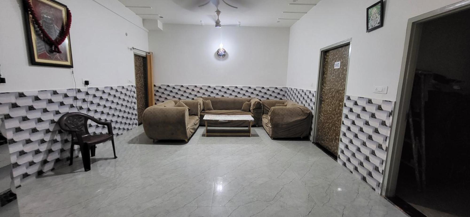 House Of Krishna Hotell Vrindāvan Eksteriør bilde